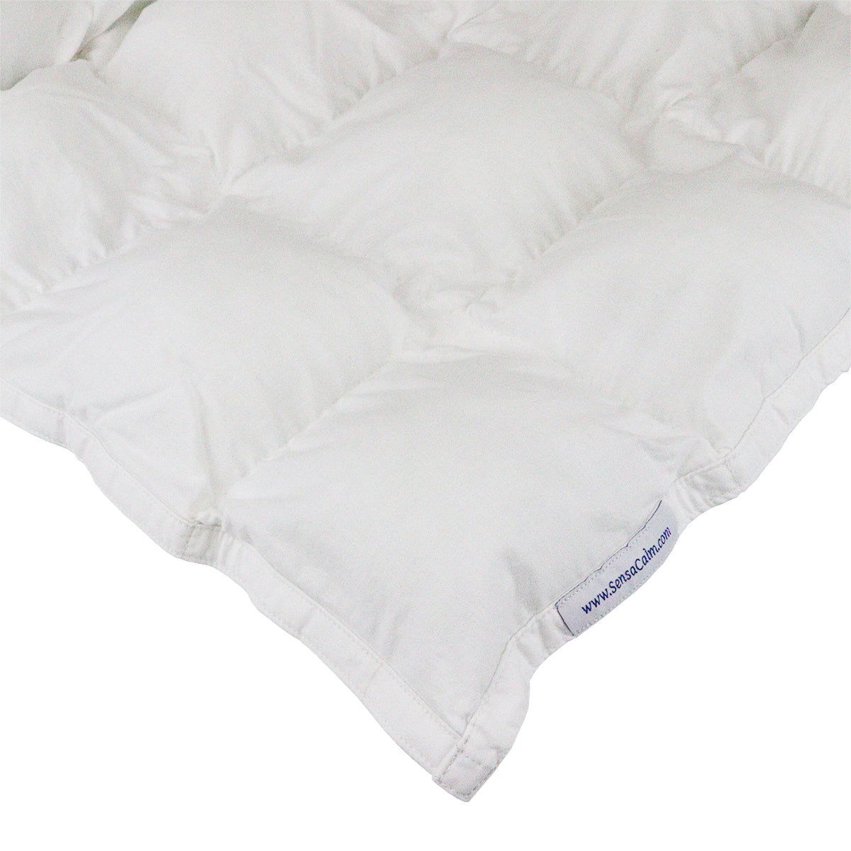 Clearance Weighted Blanket - Large 18 lb White (for 150 lb user)