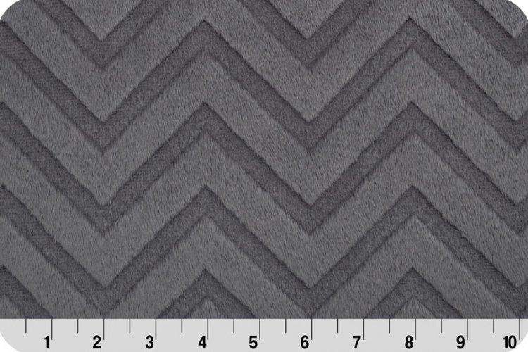 Cuddle Duvet Cover - Charcoal Chevron