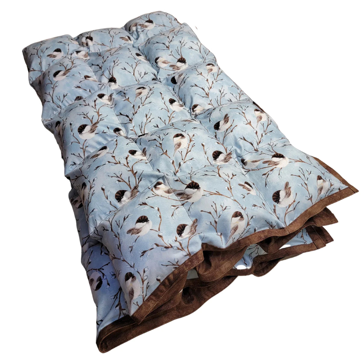 Clearance Weighted Blanket - Medium 12 lb Birds and Branches (for 100 lb user)