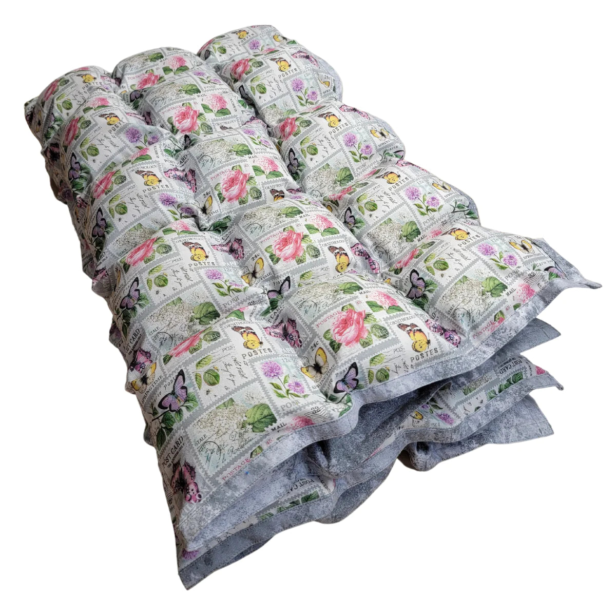 Clearance Weighted Blanket - Medium 10 lb Butterflies in Print (for 80+ lb user)