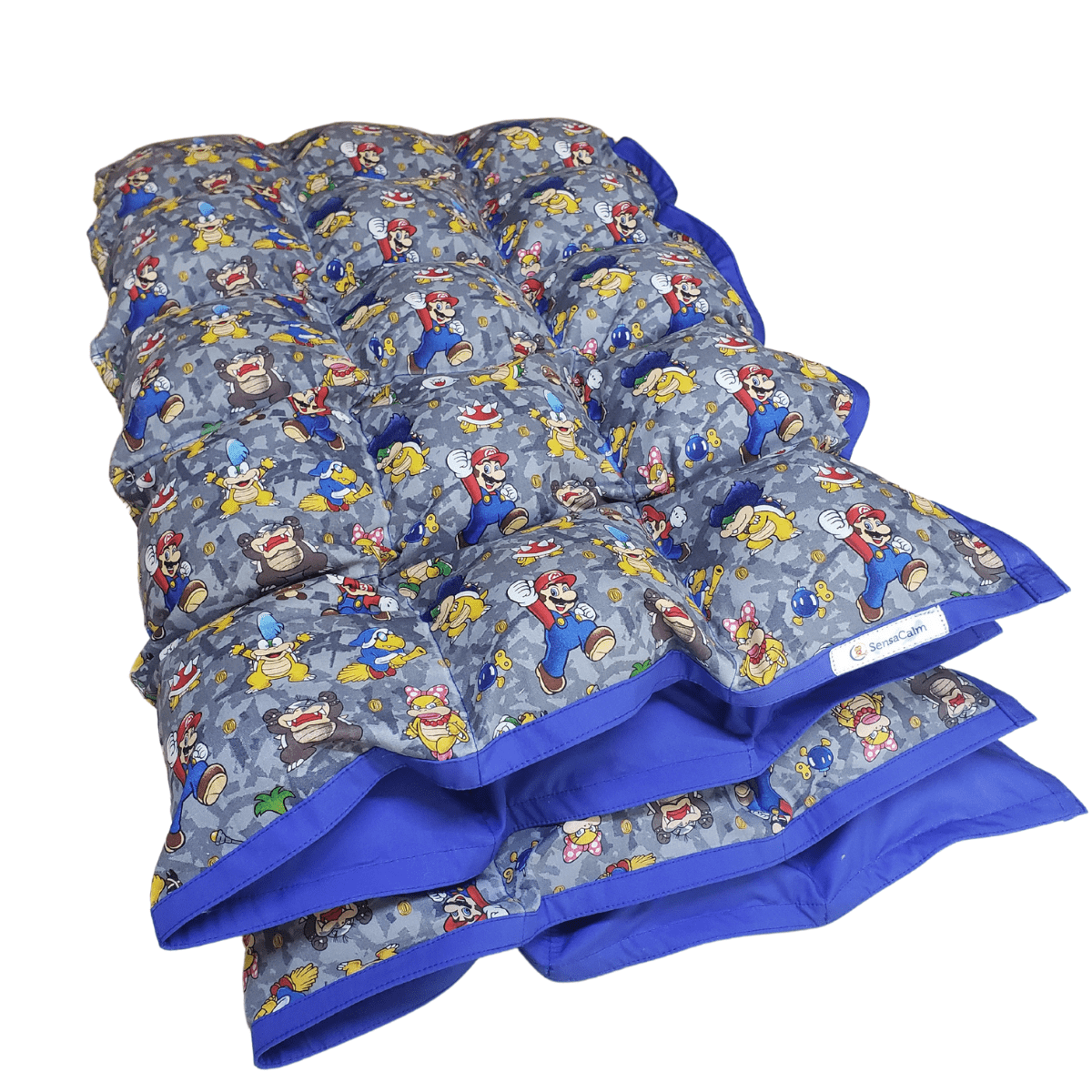 Clearance Cuddle Weighted Blanket - Medium 6 lb Super Mario (for 40 lb user)