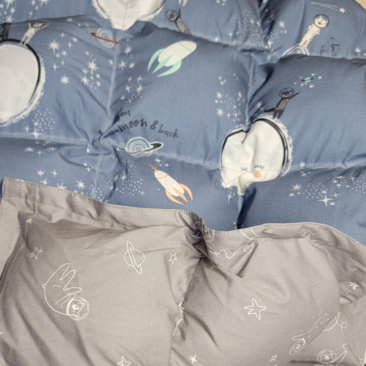 Custom Weighted Blanket - Space Animals