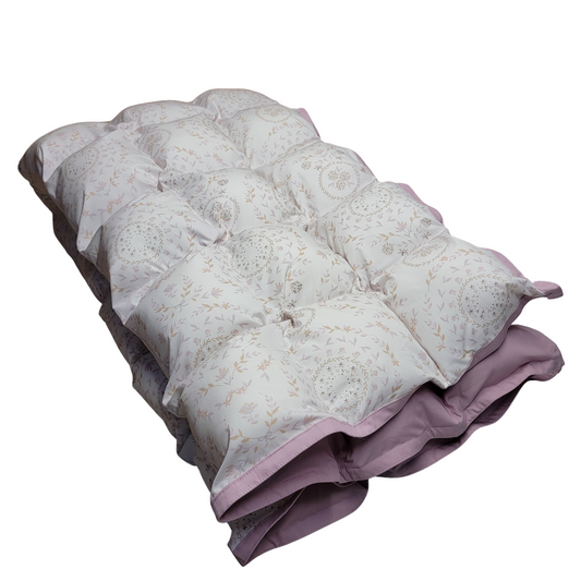 Weighted Blanket - Circle Leaves & Lavender
