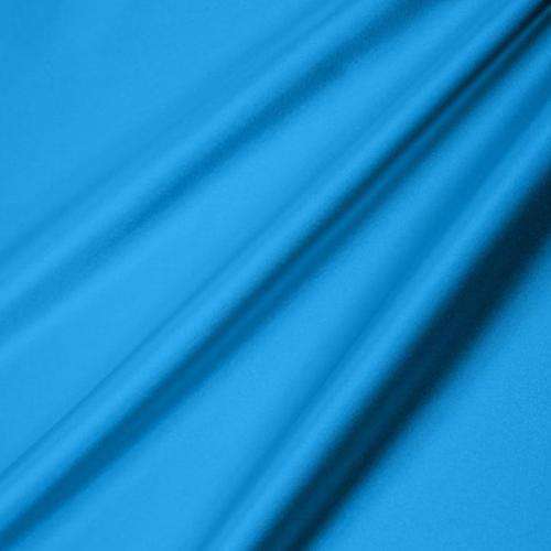 Cooling Silky Satin Duvet Cover - Solid Turquoise