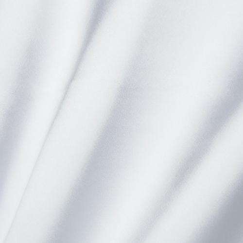 Cooling Silky Satin Duvet Cover - Solid White