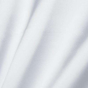 SensaCalm Cooling Silky Satin Duvet Cover - Solid White Custom Duvet Cover
