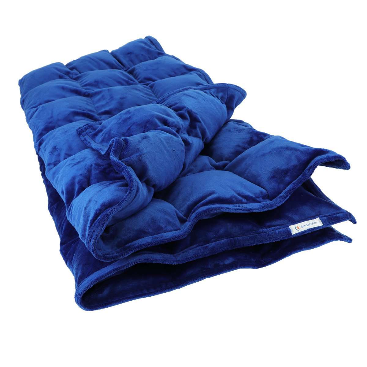 Custom Cuddle Weighted Blanket - Blue