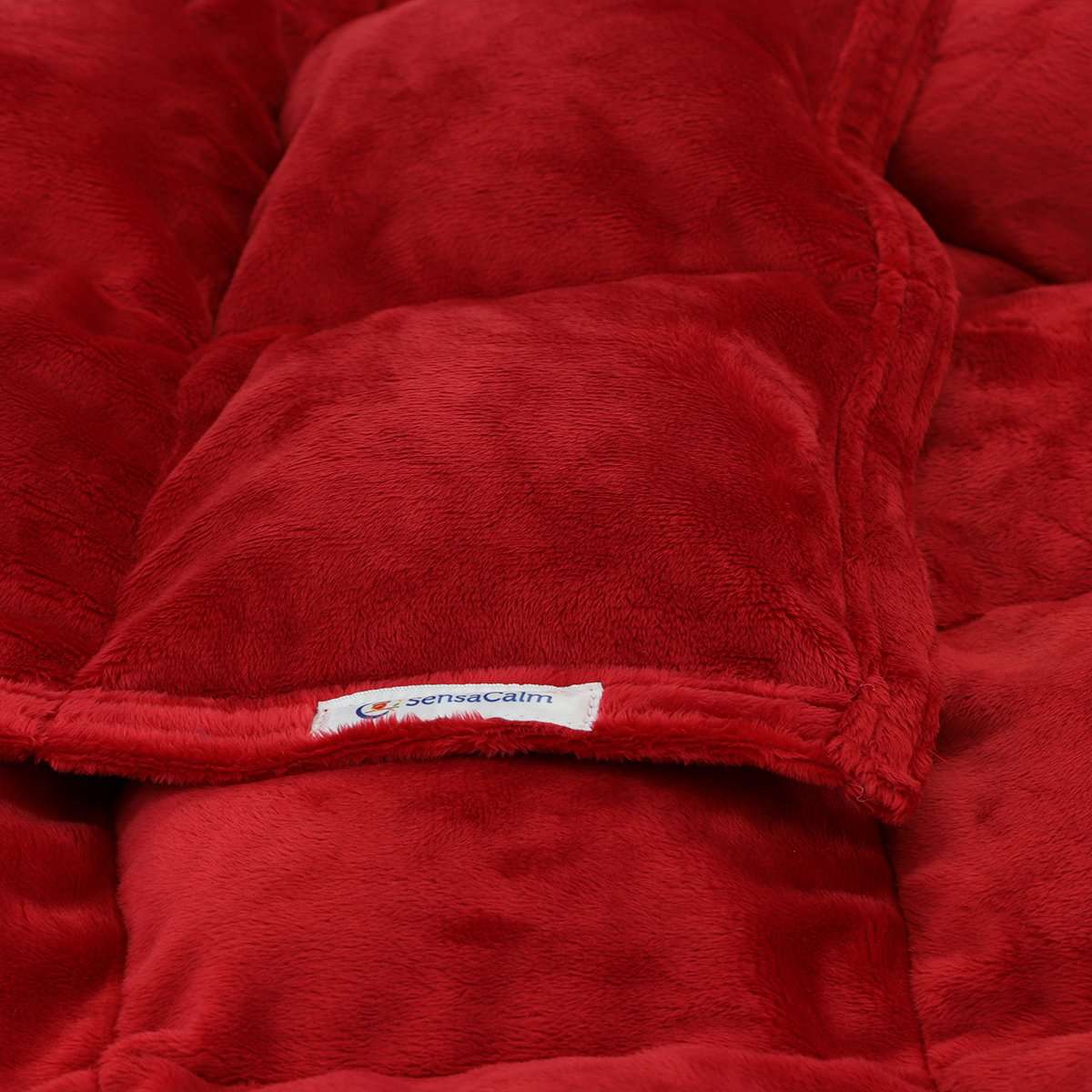Custom Cuddle Weighted Blanket - Red