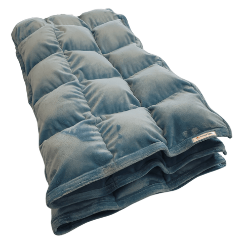 SensaCalm Cuddle Weighted Blanket - Saltwater Green Custom Weighted Blanket