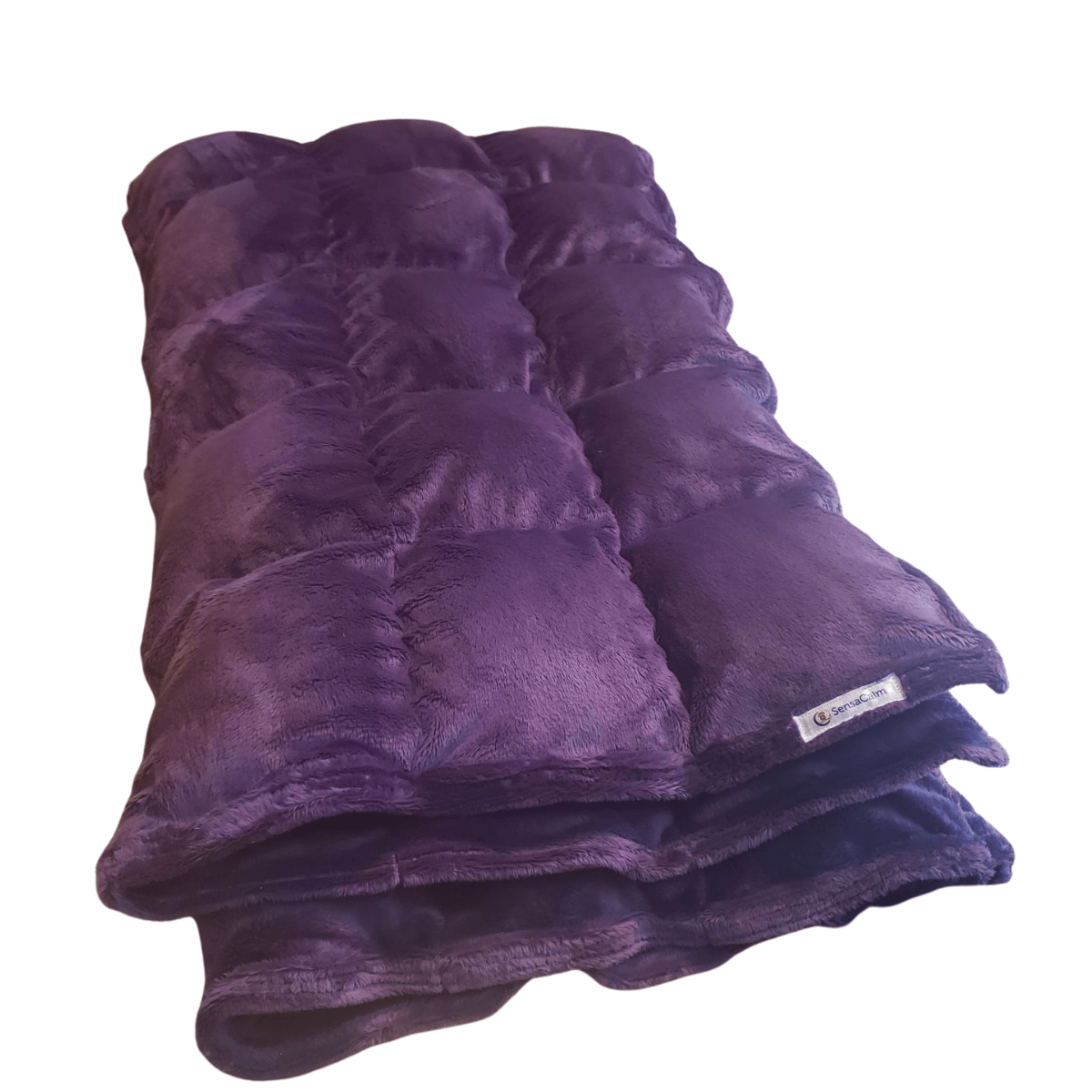 SensaCalm Cuddle Weighted Blanket - Super Soft Cuddle Violet Custom Weighted Blanket