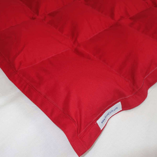 Custom Weighted Blanket - Cherry Red