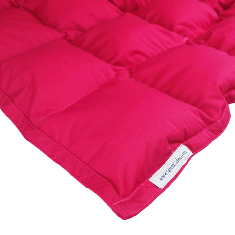 SensaCalm Waterproof Weighted Blanket - Raspberry Custom Weighted Blanket