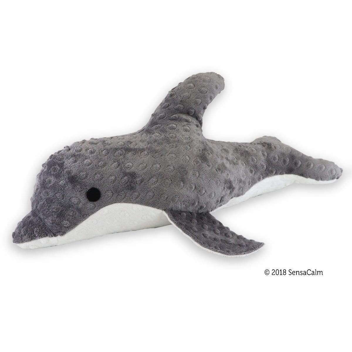 SensaCalm Peaceful Pals - Dave the Weighted Dapper Dolphin Toys & Accessories Dimple Cuddle 5 lb